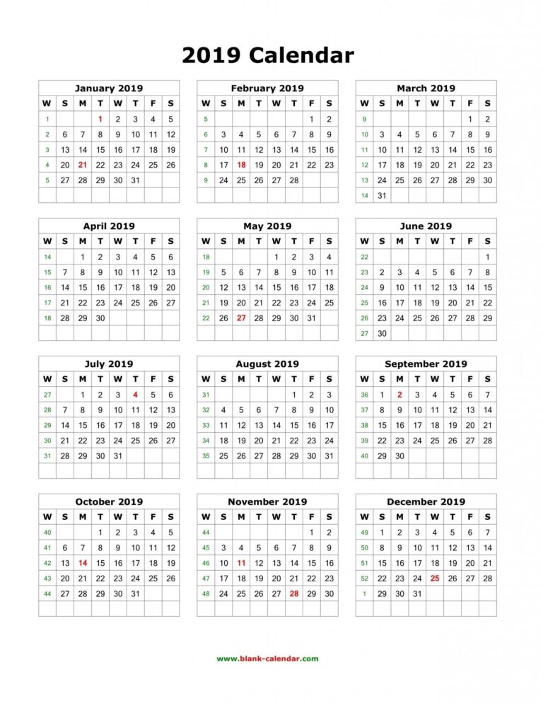 12 Month Calendar On One Page Printable Jonis Mahalia
