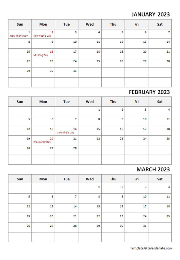 2024 Calendar Printable 3 Months Per Page Jorey Eachelle