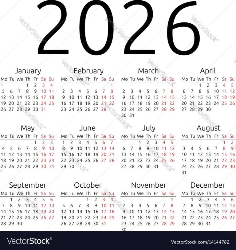 2025 2026 Printable Calendar One Page Monthly Kevin E Wiggins
