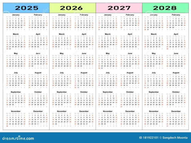 2025 2026 Printable Calendar One Page Year Hana Monroe