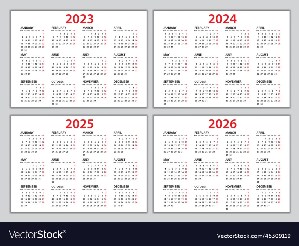 2025 And 2026 And 2023 Calendar Printable Bonni Christi