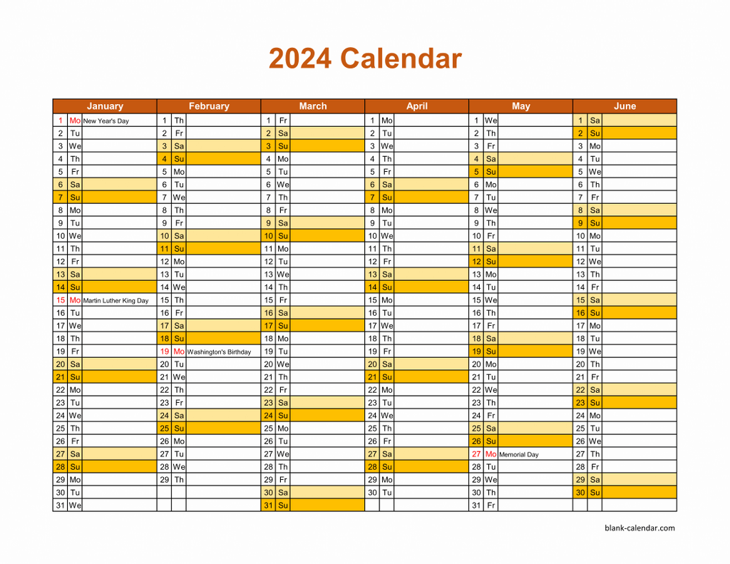 2025 Yearly Calendar Printable One Page Free Download Michael M Surles