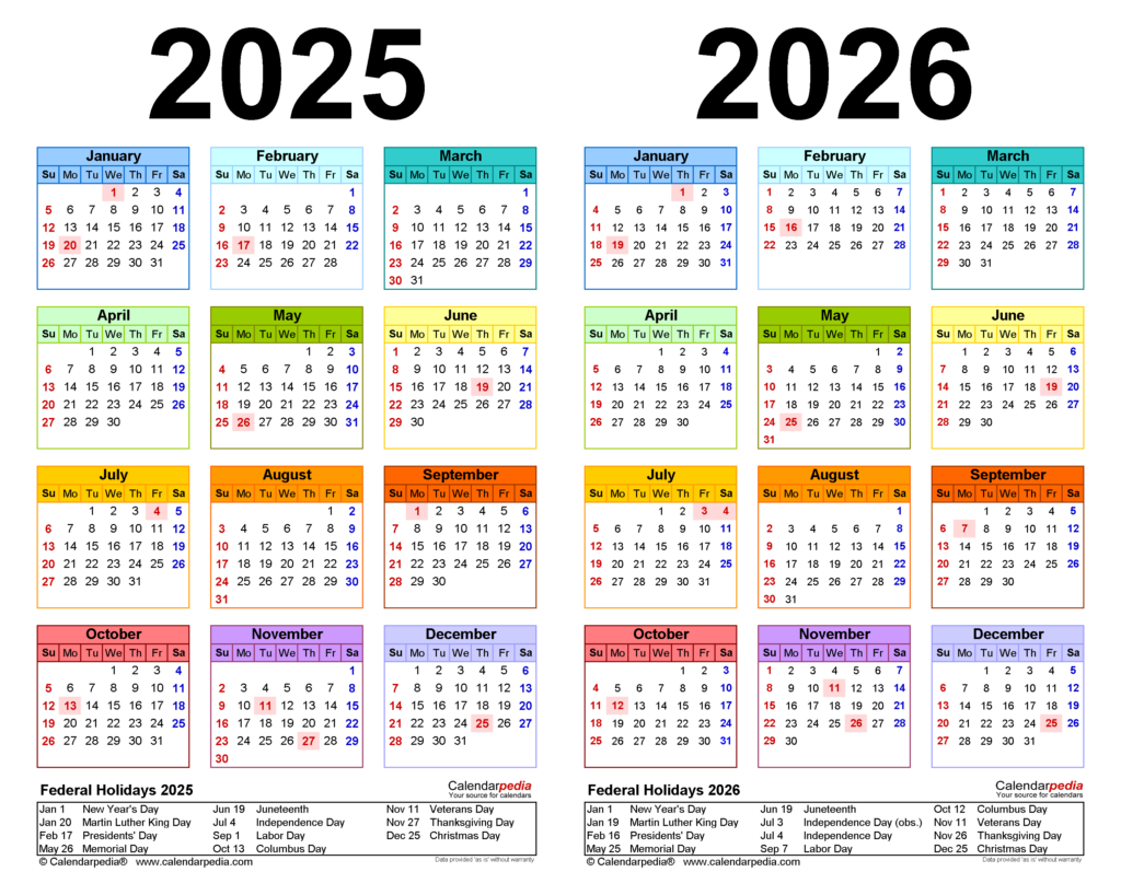 Printable 6 Month Calendar 2026 - calendar.mammycares.com
