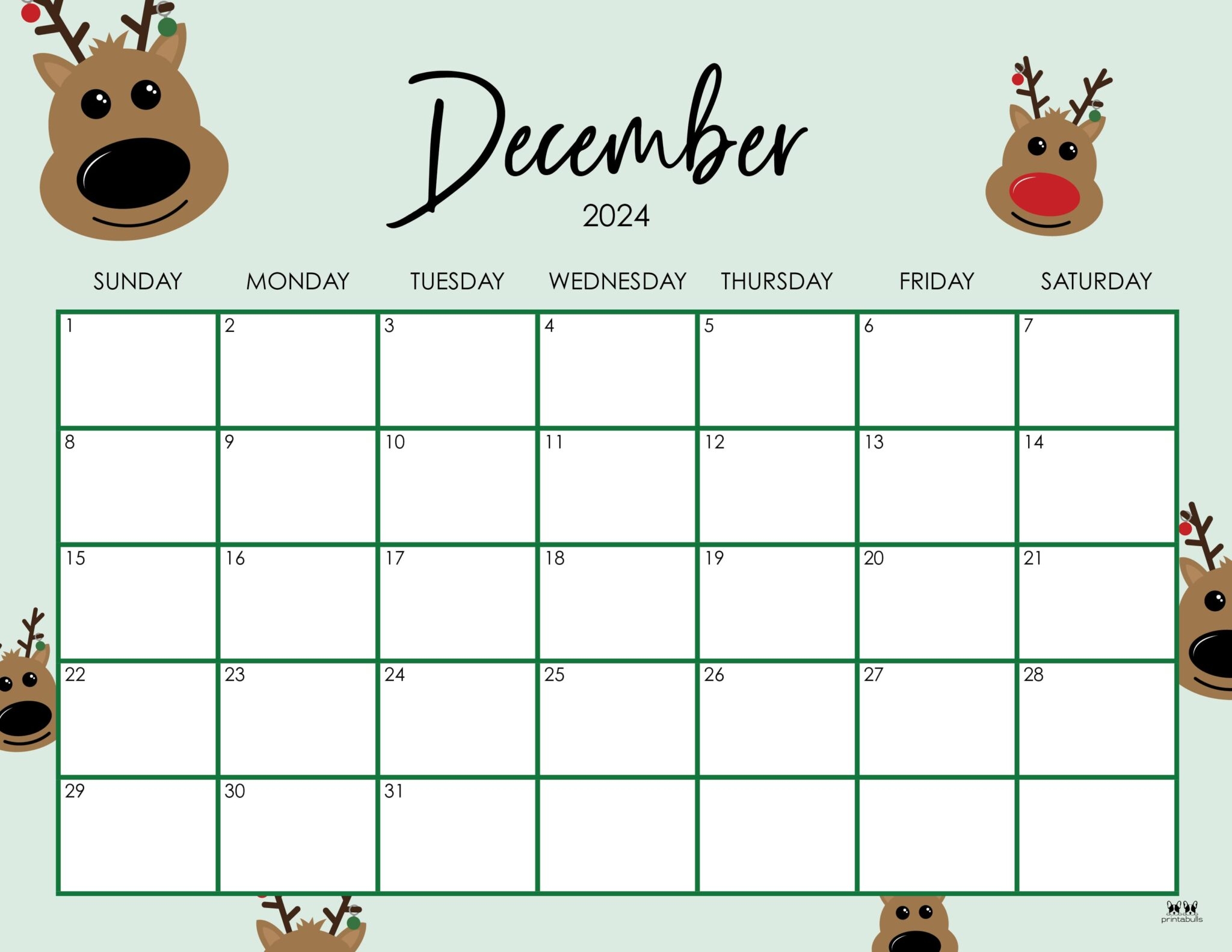 Free December Calendar Printable 2025 Sophia Turner