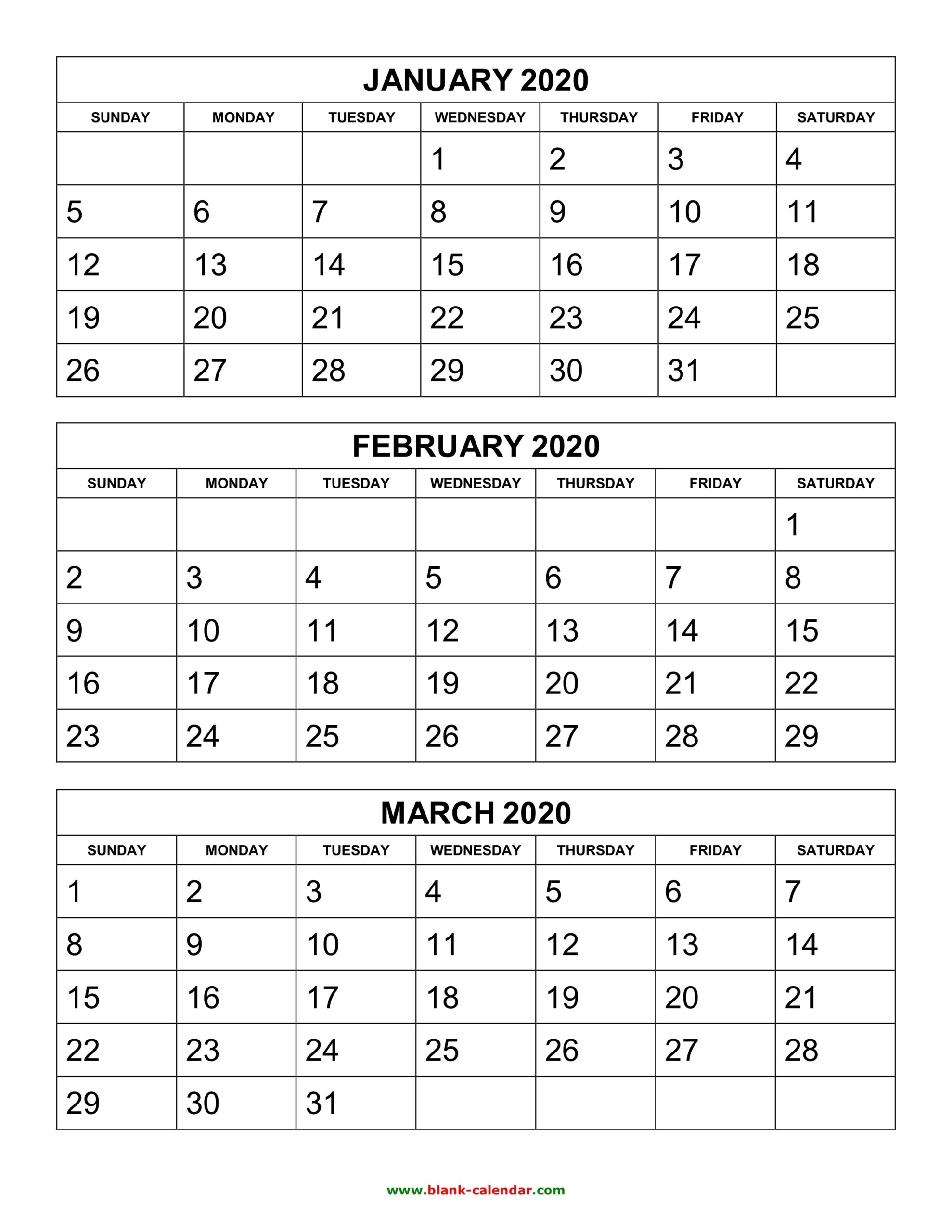 Free Printable Calendar 3 Months Per Page Rhona Cherrita