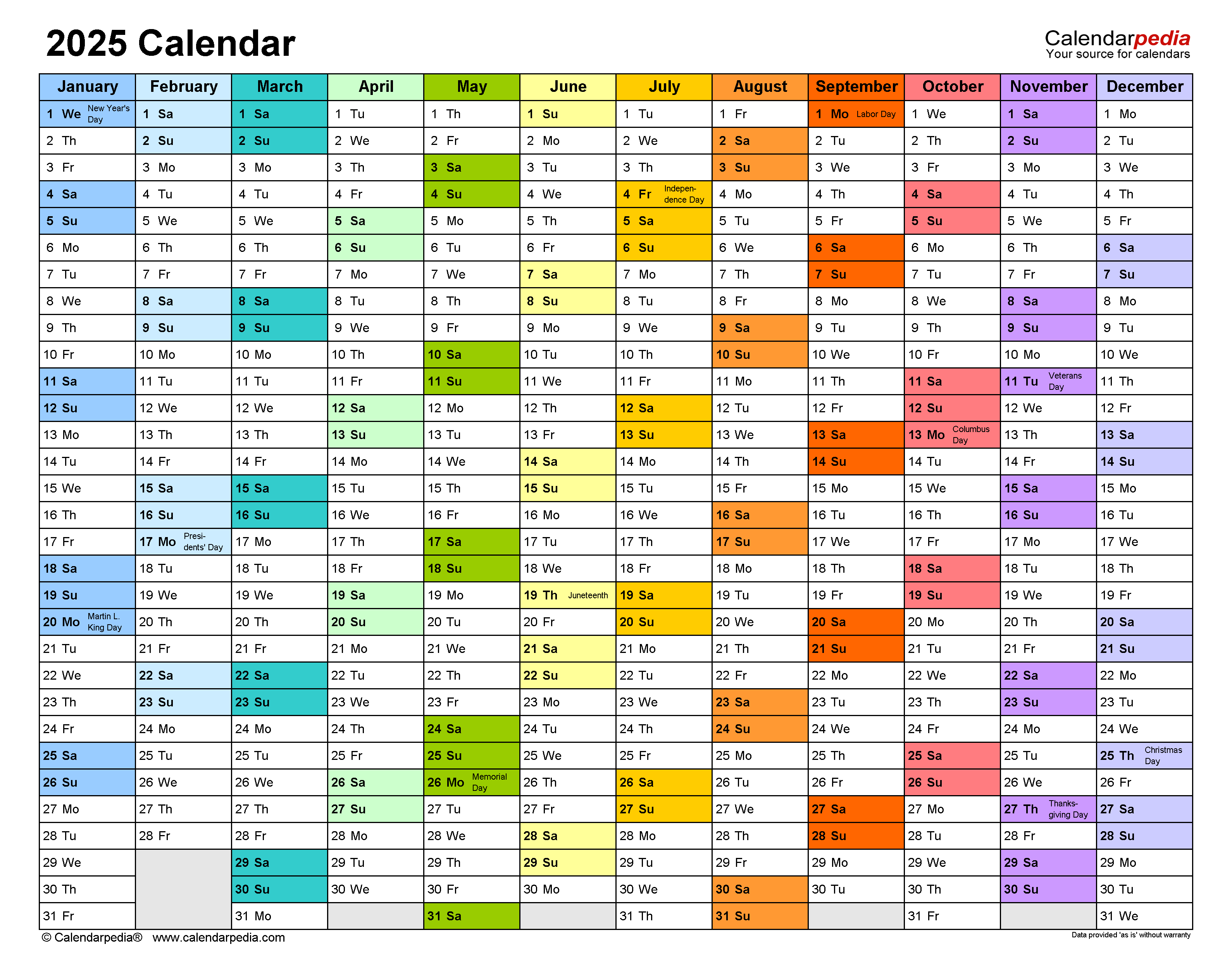 Free Printable Event Calendar 2025 Candace J Galvez