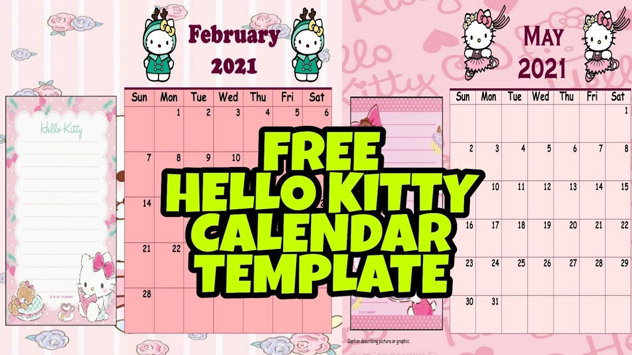 Hello Kitty 2024 Calendar Printable Image To U