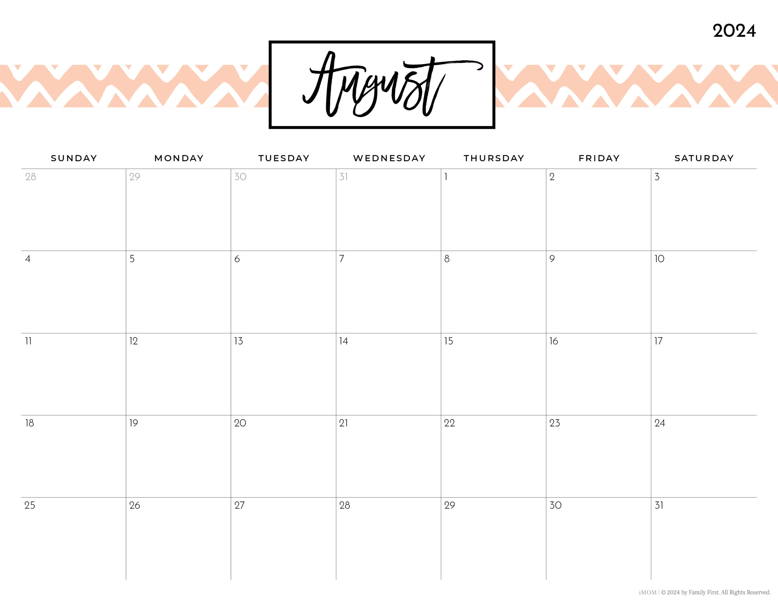 Imom 2024 Printable Calendar Hanny Ulrikaumeko