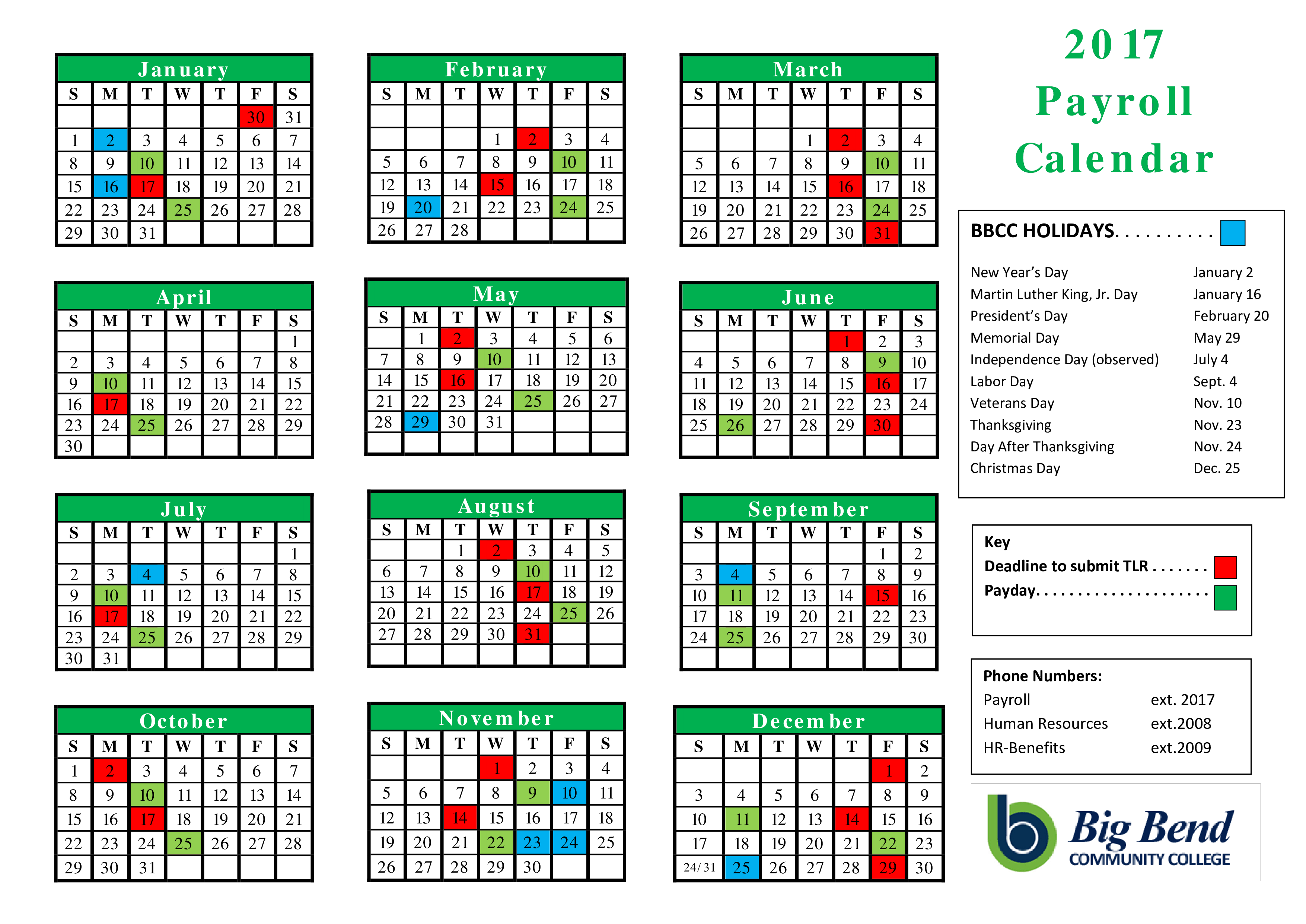 Laccd Payroll Calendar Printable Word Searches