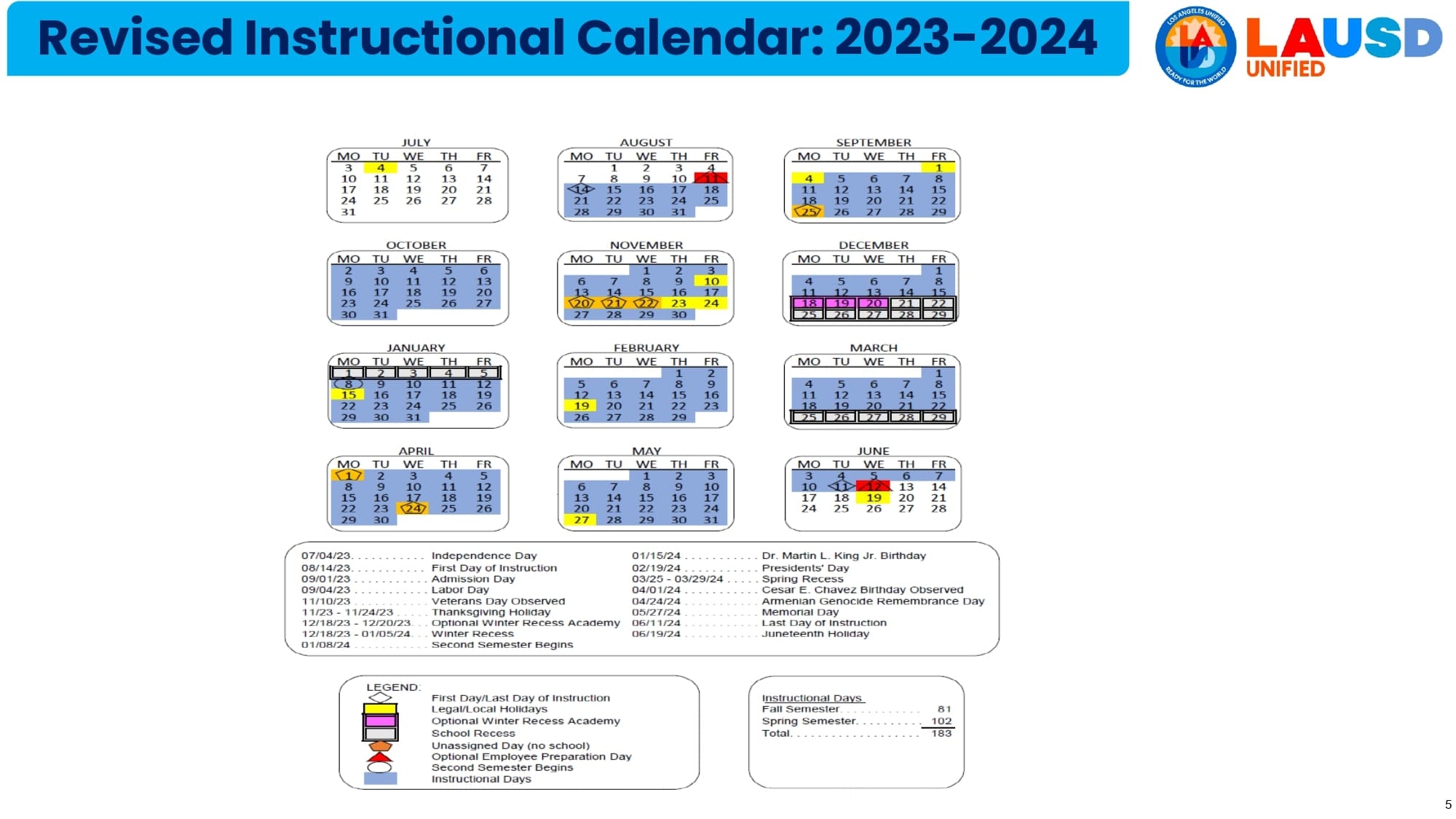 Lausd School Calendar 2025 2026 Sydel Jeanine