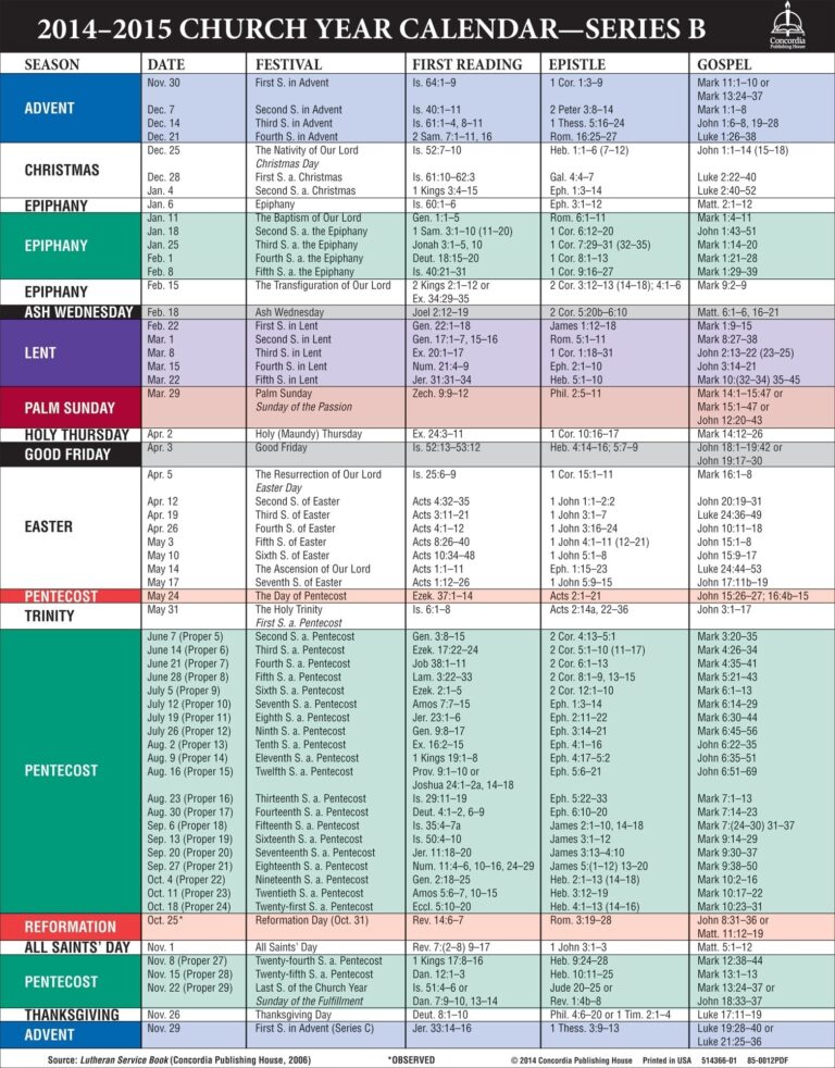 Liturgical Color Calendar 2025 Printable Free Tuketu Jade