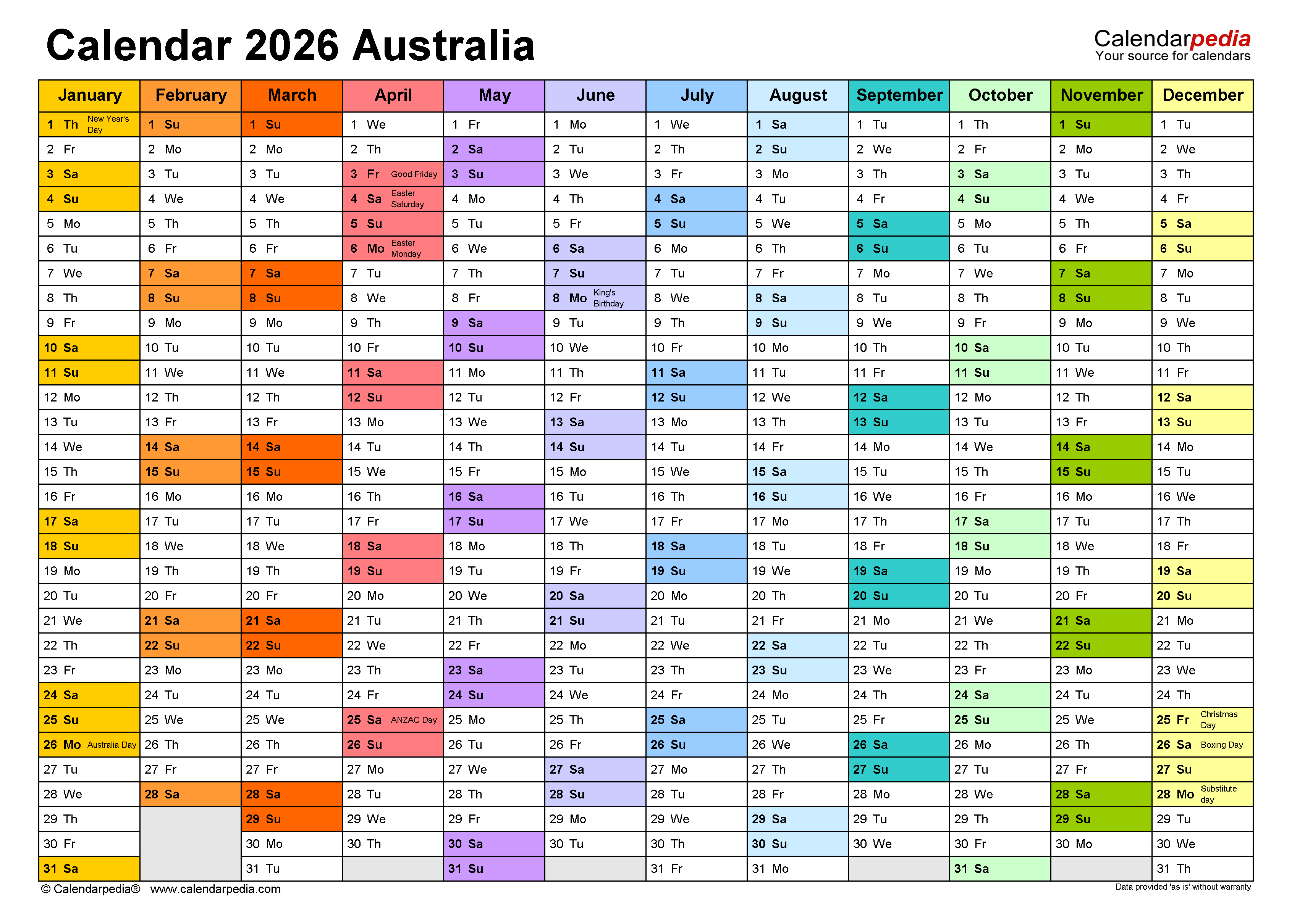 Navigating The Year Ahead A Comprehensive Guide To Free Printable 