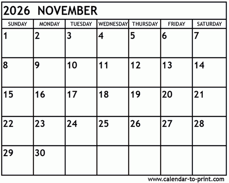Printable Calendar November December January 2025 2026 Judie Kaitlin