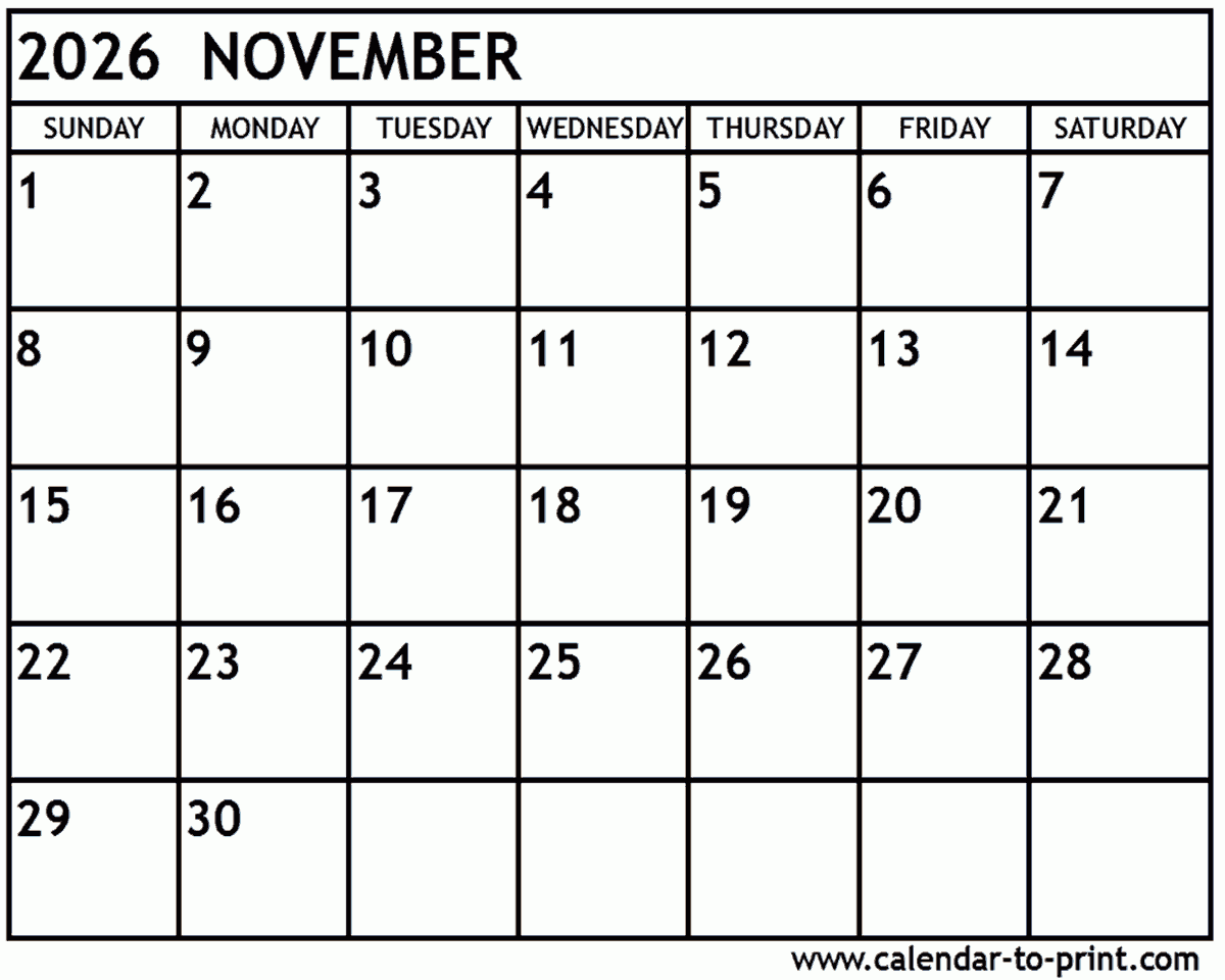 Printable Calendar November December January 2025 2026 Judie Kaitlin