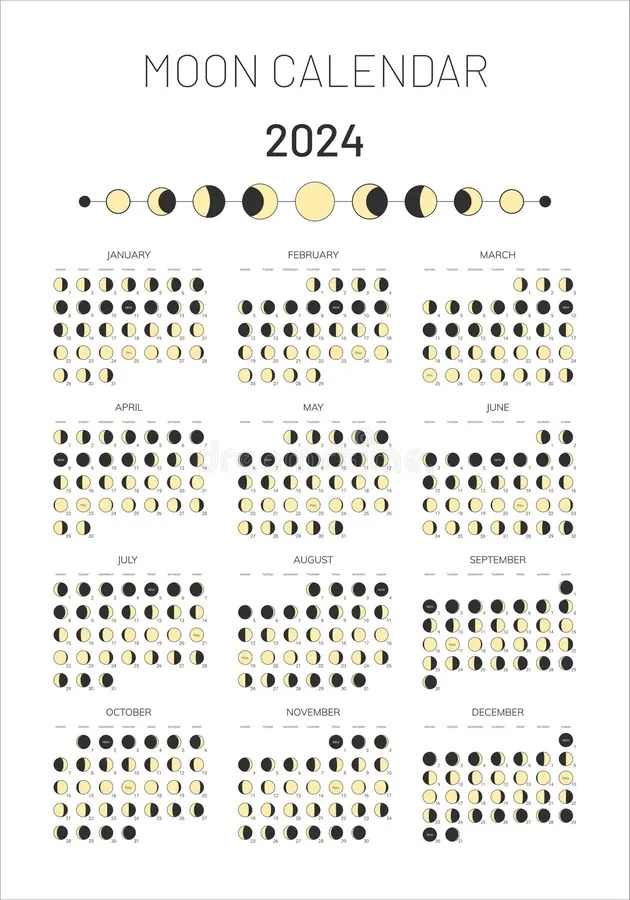 Printable Full Moon Calendar 2025 Usa Clara Pacheco