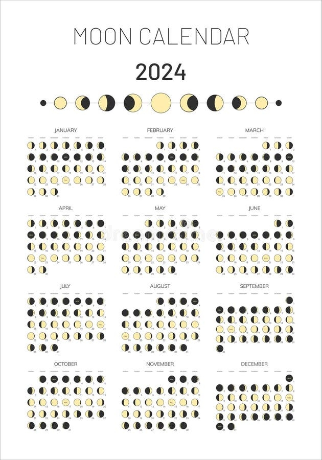 Printable Moon Phase Calendar 2025 Free Trial Eric Shaw