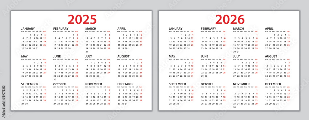 Printable Yearly Planner Calendar 2025 2026 Barb Aubrette