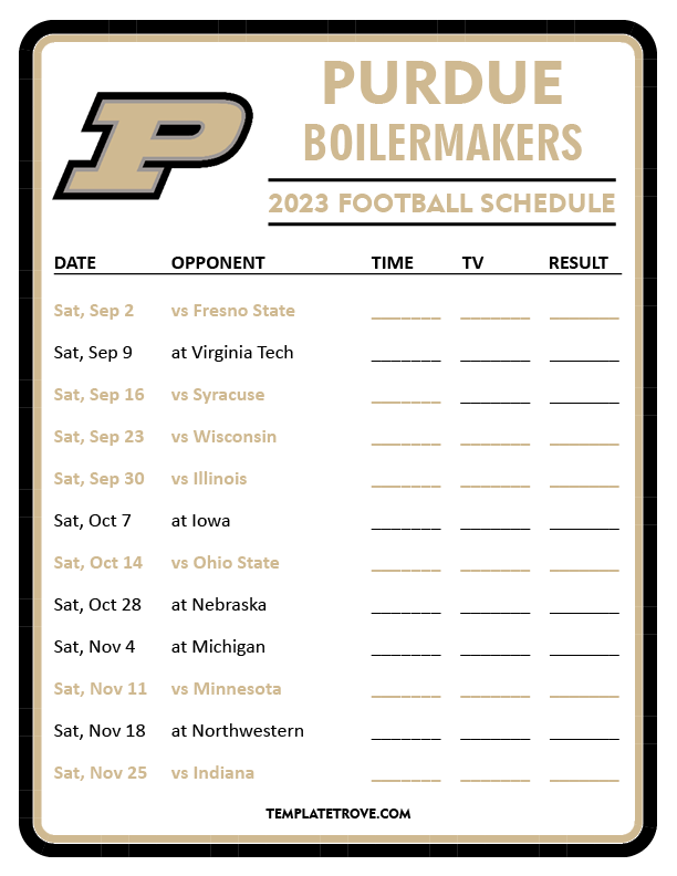Purdue 2025 2026 Calendar Printable Omar Whyes